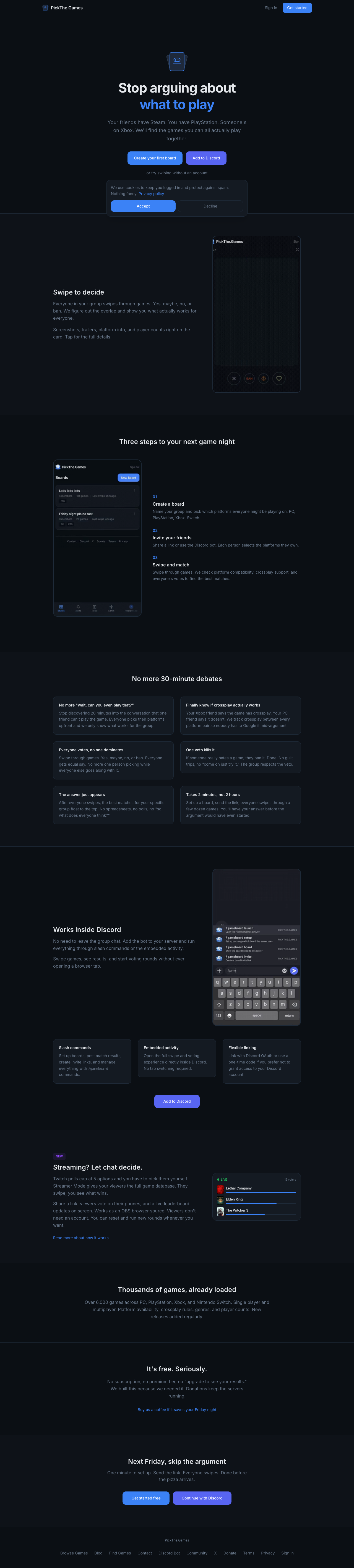 Homepage